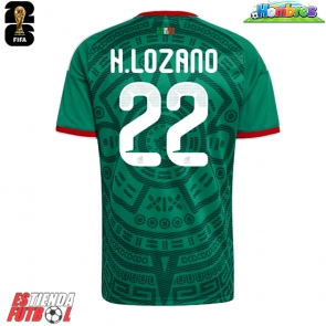 México Hirving Lozano #22 Primera Equipación Mundial 2026 Manga Corta